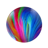 8mm Handmade Glass Cabochon, Swirl Design Ref 8-1