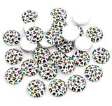 Animal Print,  12mm Cabochon