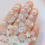 Miniature Resin Snowflake Applique