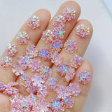 Miniature Resin Snowflake Applique