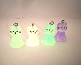 Halloween Glow In The Dark Cat Pendants