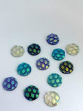 12mm Scale Cabochons, mermaid, dragon,