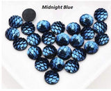 8mm Scale Resin Cabochon Flatbacks