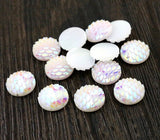 8mm Scale Resin Cabochon Flatbacks