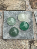 Natural Gemstone Cabochons 12mm aventurine