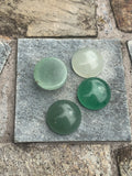 Natural Gemstone Cabochons 12mm aventurine