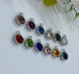 Birthstone Charms, Birthstone Pendants, Crystal Charms, Jewellery Supplies