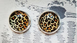 8mm Earring Cabochon Settings, Silver, Gold, Rose Gold and KC Gold