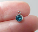 Stainless Steel Birthstone Charms