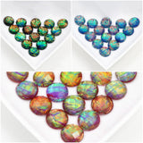 12mm Resin Abalone Shell Cabochons