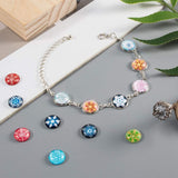 Christmas  Glass Cabochon 12mm,