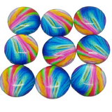 Handmade Glass Cabochon, Swirl Design, 12mm,