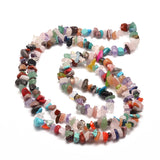 Mixed Gemstone and Synthetic Chip  Bead Packs