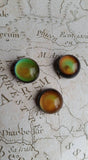 Mood Stones, Mood Cabochons, Mood Ring, Colour Change, Mood Dome, Jewellery Mood, Temperture, Heat, 12mm Cabochons, Unique Cabochons,