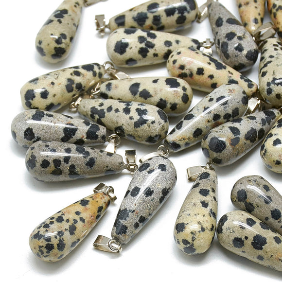 Natural Dalmatian Jasper Pendant