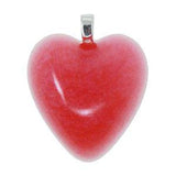Silver Heart Glue Bails