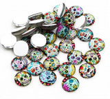 Skull Cabochons, 12mm