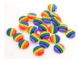 Stripe Cabochon Flatbacks - Size 12mm
