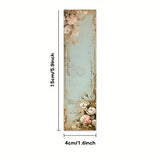 floral card bookmarks