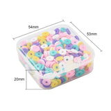 Polymer Clay Disc Bead Box Set, 6mm