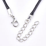 Black Wax Cord Necklaces