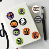 Halloween Stickers 24mm Round