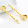 Cabochon Hair Clips, Will take a 12mm Cabochon