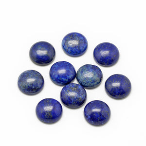 Lapis Lazuli - Natural Gemstone Cabochons 4mm