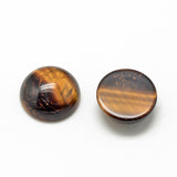 Tigers Eye - Natural Gemstone Cabochons 4mm