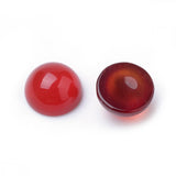 Carnelian - Natural Gemstone Cabochons 4mm