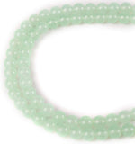 Malaysian Jade 8mm Round Beads - Light Green