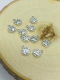 Silver Paw Print  Charms