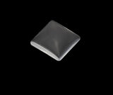 Square 14mm Clear Glass Cabochon Dome