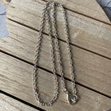Silver Plated Chains, 16 inches,