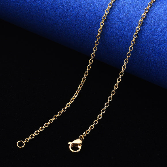 18 K Gold Plated Necklace Chains - 20 inch or 50cm  - Anti Tarnish