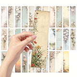 floral card bookmarks
