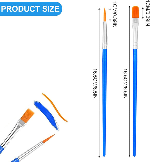 Paintbrush Set - Pack of 10