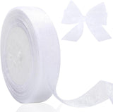 white chiffon sheer 20mm ribbon