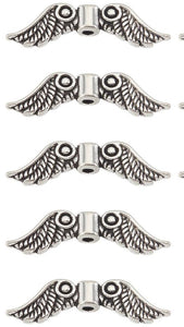 Silver Angel Wing Charms