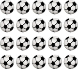 Large 15mm Silicone Football Beads