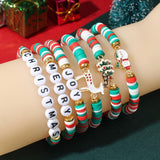 Christmas Beaded Bracelets