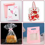 Bumper 150 Pack of Small Pink Bows - For Crafts, Gifts & Decorations