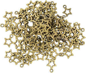 Bronze Star Charms