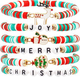 Christmas Beaded Bracelets