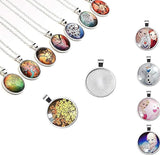 25mm Silver Cabochon Setting with Glass Dome