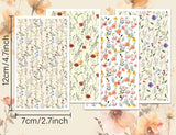 Floral Transfer Papers for Clay or Resin