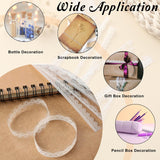 Peel Off Vintage Lace Sticker Pack - 30 Pieces