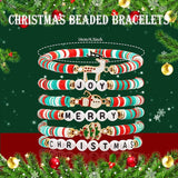 Christmas Beaded Bracelets