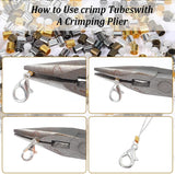 Jewellery Tube Crimp Beads
