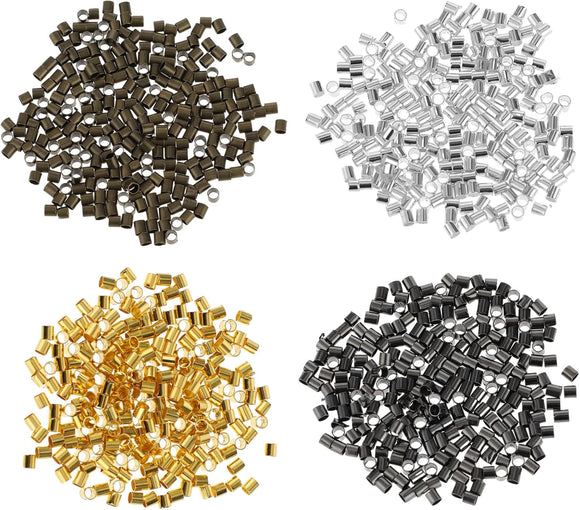 Jewellery Tube Crimp Beads